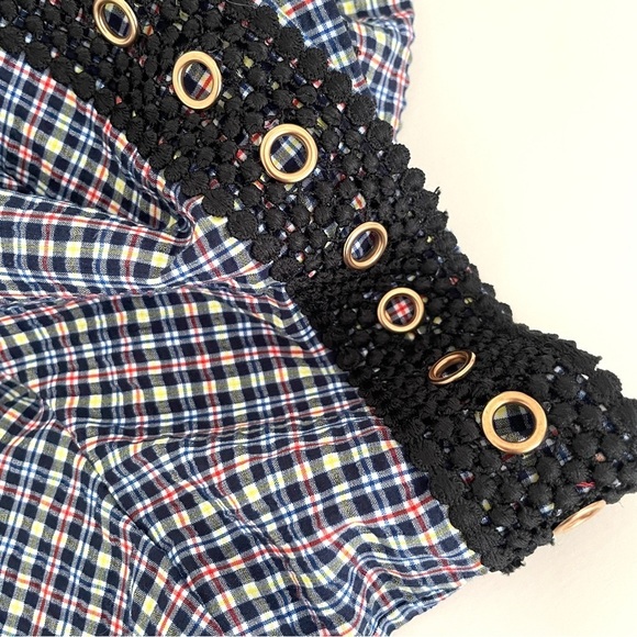 MISA Los Angelas Multicolour Checked Short - Picture 8 of 9